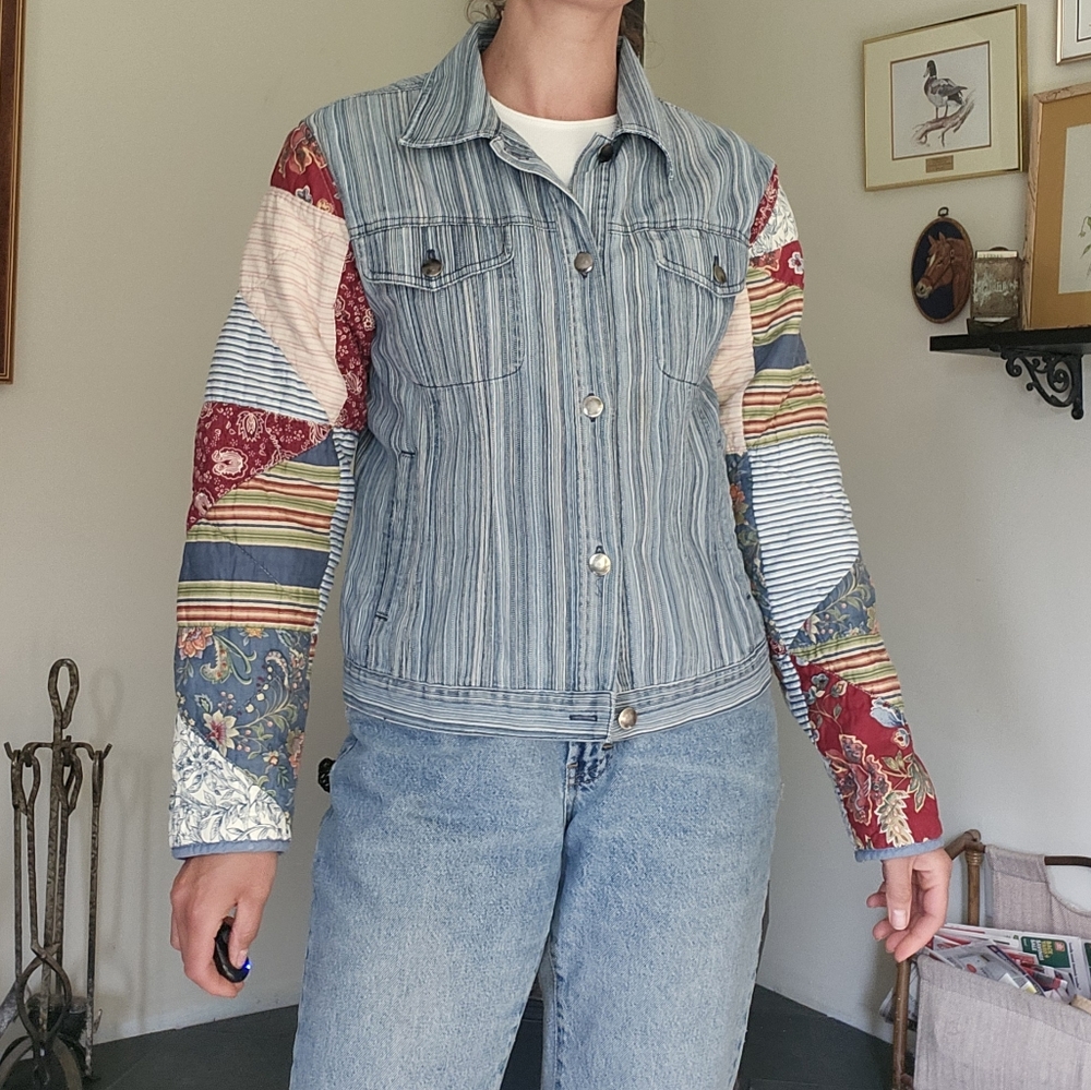 Reworked Denim Jacket - Picture 7 of 8